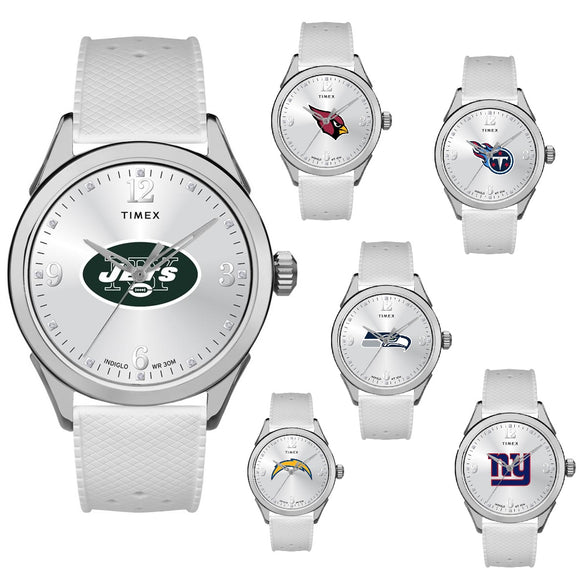 Officially Licensed NFL Women's Athena Sporty Watch By Timex