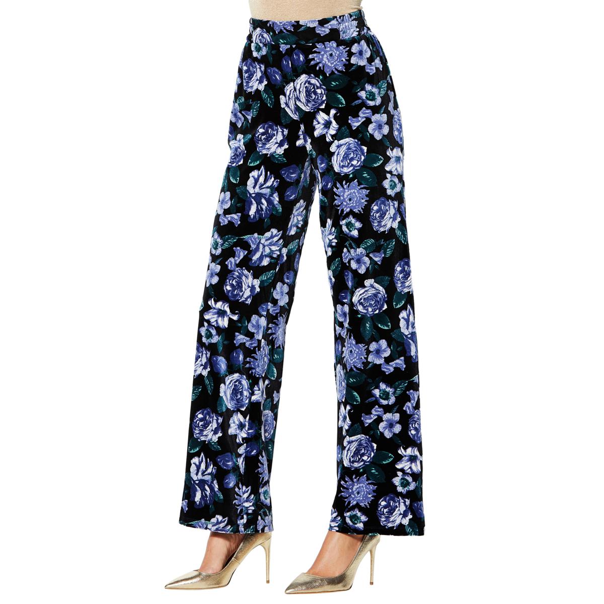 IMAN Global Chic Dressed & Ready Velvet Pull-on Palazzo Pant - XS & S –  goSASS