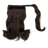 Locks & Mane Espresso 8" Human Hair Clip Ponytail