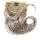 Locks & Mane Espresso 8" Human Hair Clip Ponytail