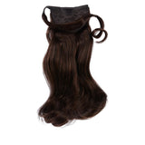 Locks & Mane Espresso 14" Human Hair Clip Ponytail