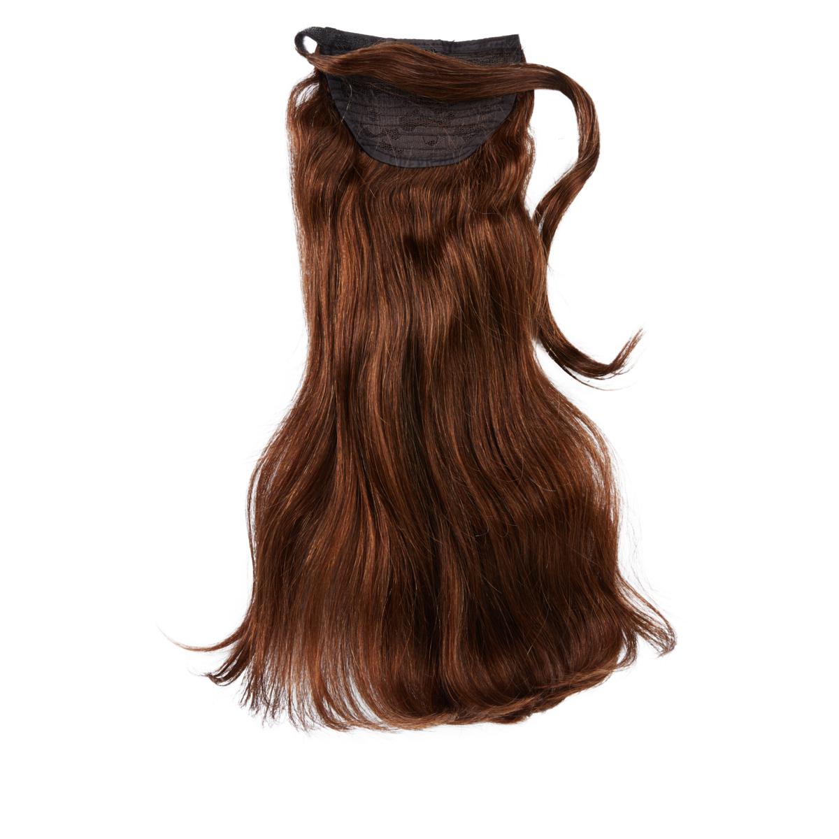 Clip in 14” Human Hair Extensions— Espresso Locks & Mane Espresso 14 main image 4