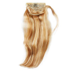 Locks & Mane Espresso 14" Human Hair Clip Ponytail