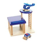 Leading Edge Wooden Car & Helicopter Stations