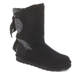 BEARPAW Willow Suede Tie Detail Boot with NeverWet 