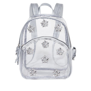 Betsey Johnson If The Bag Fits Clear Mini Backpack