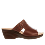 "AS IS" Collection by Clarks Lynette Trudie Leather Wedge Sandal 