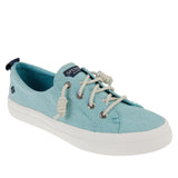 Sperry Crest Vibe Washed Linen Laced Sneaker