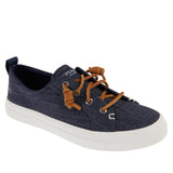 Sperry Crest Vibe Washed Linen Laced Sneaker