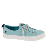 "AS IS" Sperry Crest Vibe Washed Linen Laced Sneaker