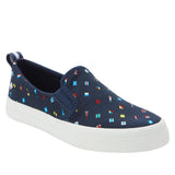 "AS IS" Sperry Crest Twin Gore Printed Canvas SlipOn Sneaker
