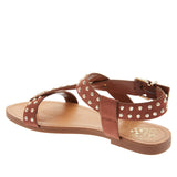"AS IS" Vince Camuto Ravensa Leather Studded Thong Sandal