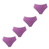 Rhonda Shear 4-pack Ahh Seamless Brief purple iris set