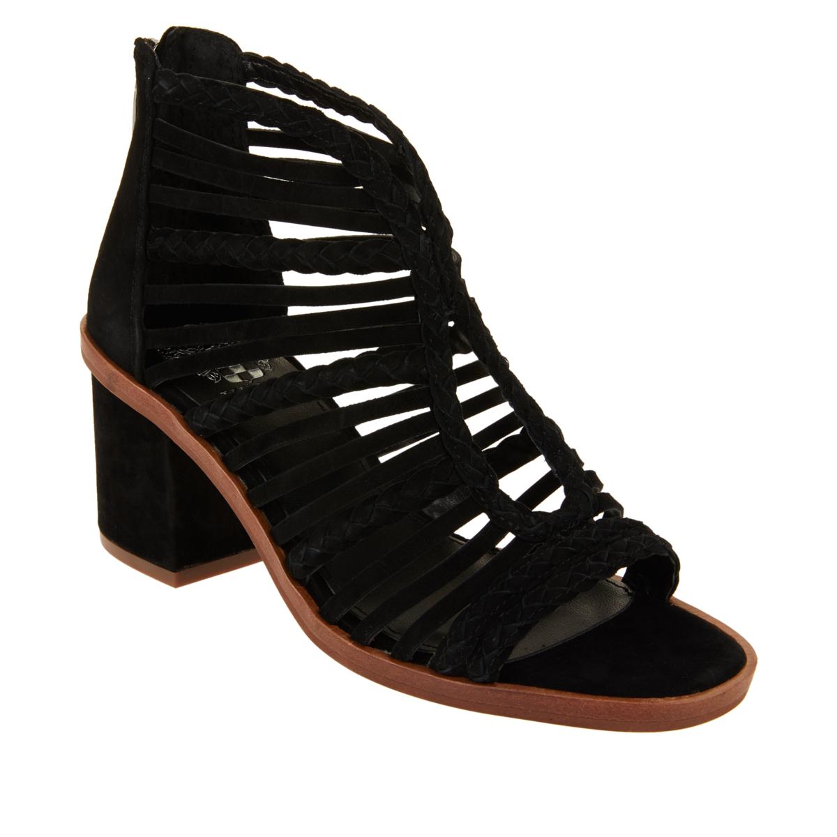 Vince Camuto Kestal Leather Heeled Gladiator Sandal – goSASS display picture 1