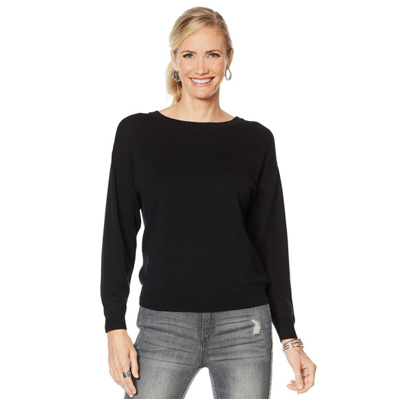 G by Giuliana Bow Back Sweater- X-Small
