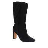 "AS IS" Vince Camuto Sterla Suede Fringe Tall Boot - 7.5M