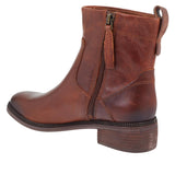 "AS IS" Franco Sarto Brindle Leather Ankle Bootie