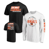 Officially Licensed NFL 3in1 T-Shirt Combo by Fanatics-Cincinnati Bengals