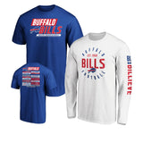 Officially Licensed NFL 3in1 T-Shirt Combo by Fanatics-Buffalo Bills