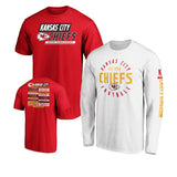 Officially Licensed NFL 3in1 T-Shirt Combo by Fanatics-Kansas City Chiefs