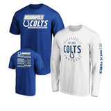 Officially Licensed NFL 3in1 T-Shirt Combo by Fanatics-Indianapolis Colts
