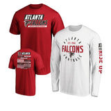 Officially Licensed NFL 3in1 T-Shirt Combo by Fanatics-Atlanta Falcons