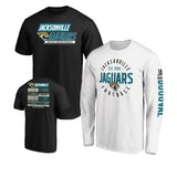 Officially Licensed NFL 3in1 T-Shirt Combo by Fanatics-Jacksonville Jaguars