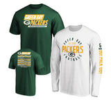 Officially Licensed NFL 3in1 T-Shirt Combo by Fanatics-Green Bay Packers