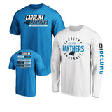 Officially Licensed NFL 3in1 T-Shirt Combo by Fanatics-Carolina Panthers