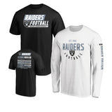 Officially Licensed NFL 3in1 T-Shirt Combo by Fanatics-Oakland Raiders