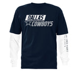 Officially Licensed NFL 3in1 T-Shirt Combo by Fanatics-Dallas Cowboys