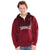 Officially Licensed NFL Hail Mary FullZip Hoodie by Glll-Arizona Cardinals