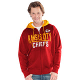 "AS IS" Officially Licensed NFL Hail Mary FullZip Hoodie by Glll-Kansas City Chiefs