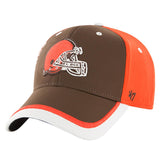 Officially Licensed NFL Crashline Contender Cap by '47 Brand  -Cleveland Browns