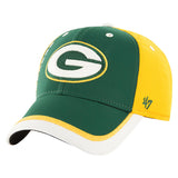 Officially Licensed NFL Crashline Contender Cap by '47 Brand  -Green Bay Packers