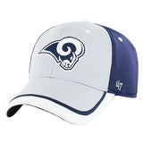 Officially Licensed NFL Crashline Contender Cap by '47 Brand  -Los Angeles Rams