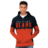 Officially Licensed NFL Men's Prime Time Hoodie by Glll-Chicago Bears