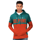 Officially Licensed NFL Men's Prime Time Hoodie by Glll-Miami Dolphins