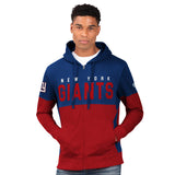 Officially Licensed NFL Men's Prime Time Hoodie by Glll-New York Giants
