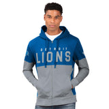 Officially Licensed NFL Men's Prime Time Hoodie by Glll-Detroit Lions