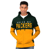 Officially Licensed NFL Men's Prime Time Hoodie by Glll-Green Bay Packers