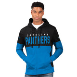 Officially Licensed NFL Men's Prime Time Hoodie by Glll-Carolina Panthers