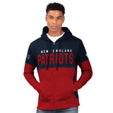 Officially Licensed NFL Men's Prime Time Hoodie by Glll-New England Patriots