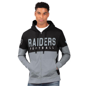 "AS IS" Officially Licensed NFL Men's Prime Time Hoodie by Glll-Oakland Raiders