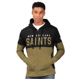 Officially Licensed NFL Men's Prime Time Hoodie by Glll-New Orleans Saints
