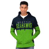 "AS IS" Officially Licensed NFL Men's Prime Time Hoodie by Glll-Seattle Seahawks