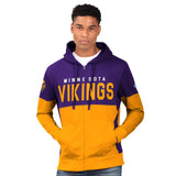 Officially Licensed NFL Men's Prime Time Hoodie by Glll-Minnesota Vikings