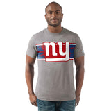 Officially Licensed NFL Men's Big Time Short Sleeve Tee by Glll -New York Giants