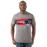 Officially Licensed NFL Men's Big Time Short Sleeve Tee by Glll -New England Patriots