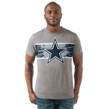 Officially Licensed NFL Men's Big Time Short Sleeve Tee by Glll -Dallas Cowboys